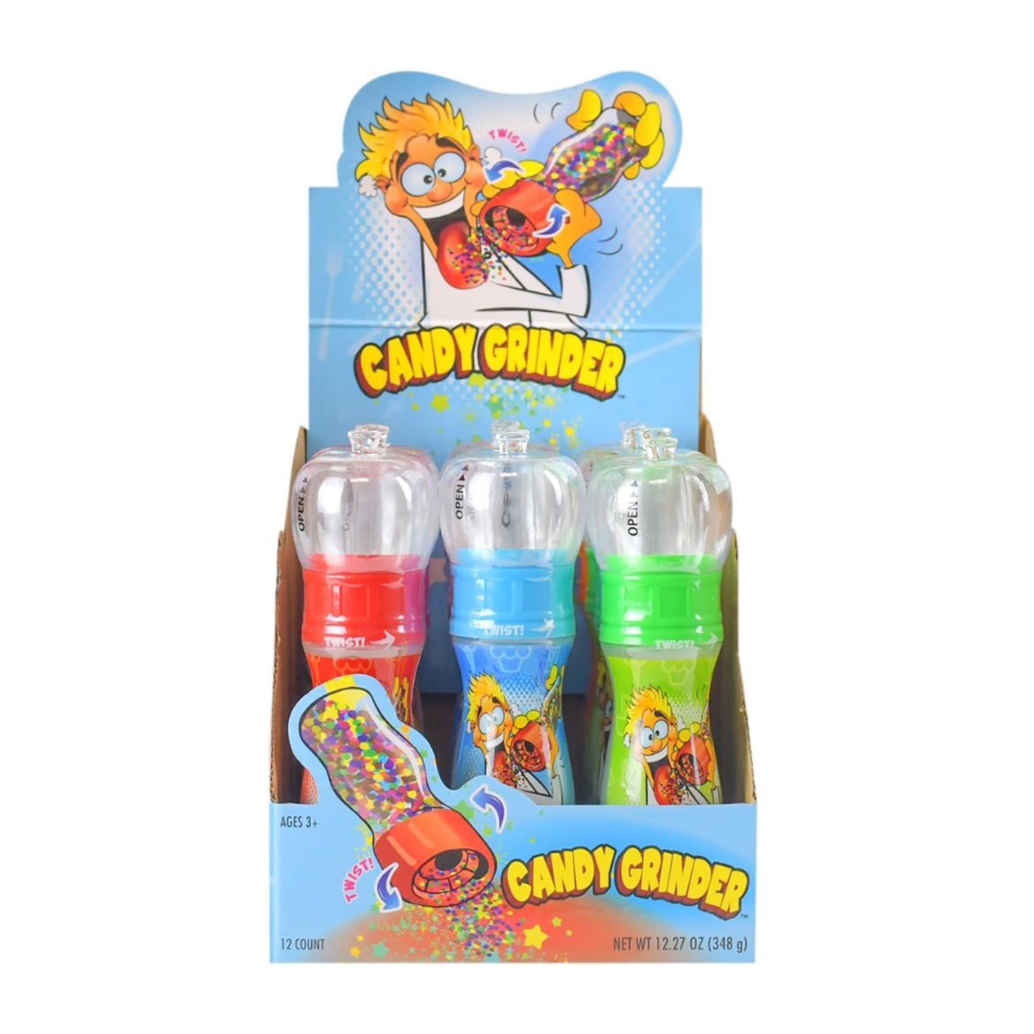 Koko's Candy Grinder - 12 Count Box | Perfect for Baking, Party Favors & DIY Candy Making