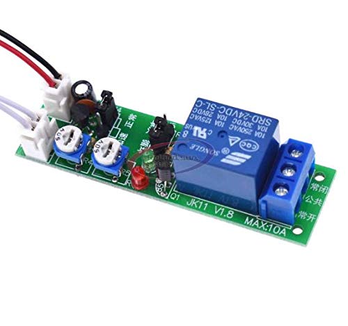 WS16 DC 12V Infinite Cycle Delay Timer Relay Module - Adjustable 0-120 Minutes ON/OFF Loop Switch for Industrial Automation, Home Appliances & DIY Electronics Projects