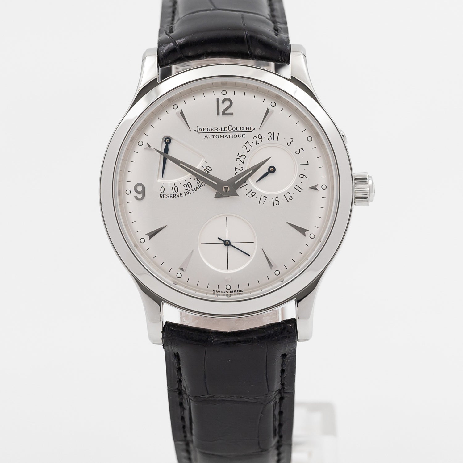 Jaeger-LeCoultre Master Reserve De Marche Automatic Men's Watch 2013 - Luxury Swiss Timepiece for Business & Formal Occasions