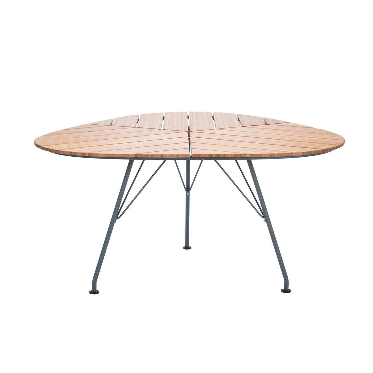 Premium Bamboo Outdoor Dining Table - Eco-Friendly & Weather-Resistant Patio Furniture for Garden, Deck, and Backyard Dining