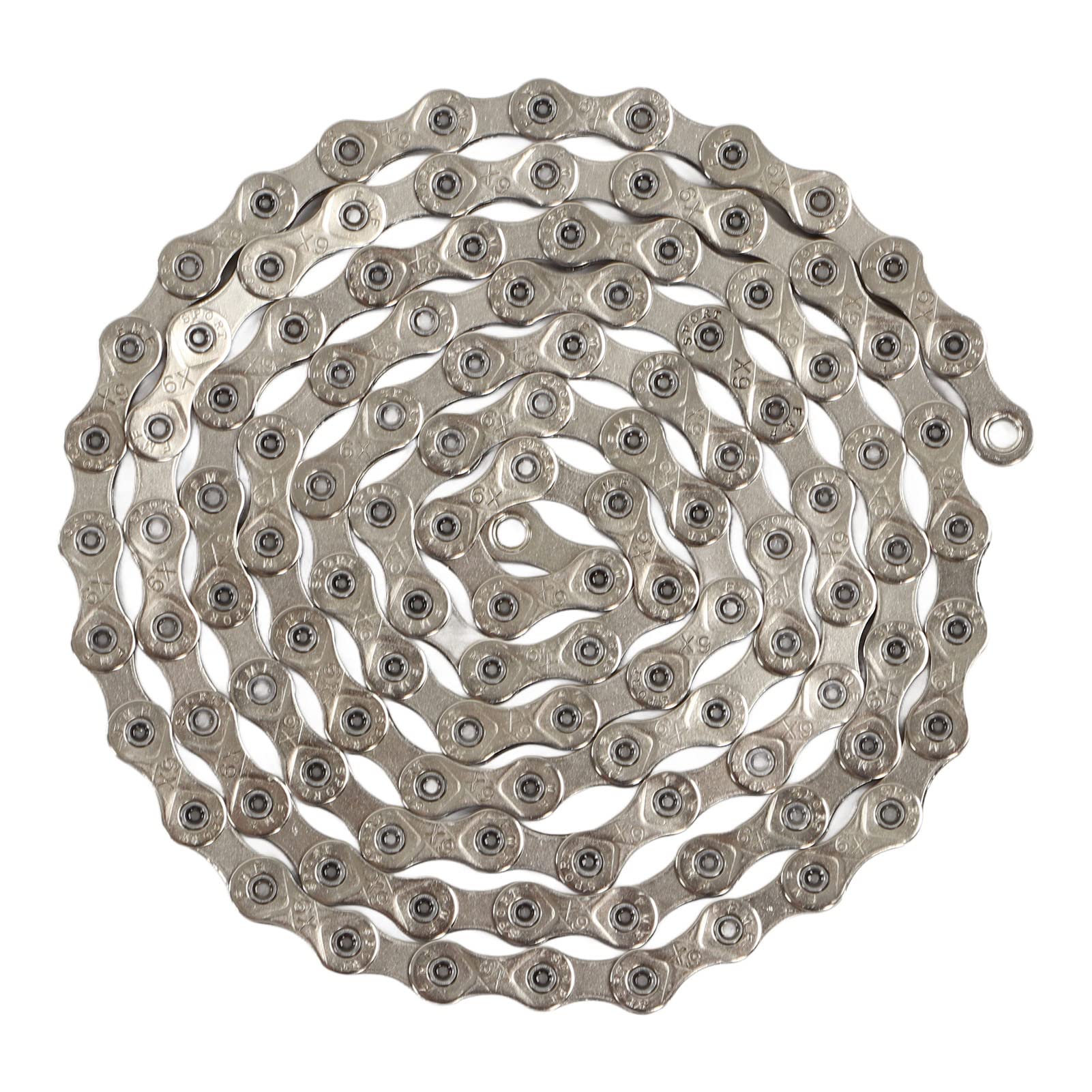 PENO 9-Speed Variable Speed Chain - Anti-Rust Stainless Steel Flexible Cuttable Bike Chain with Buckles for Road Cycling - Perfect for Mountain Biking, Commuting & Performance Cycling