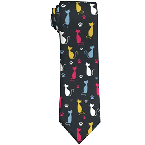 Cute Color Cat and Paw