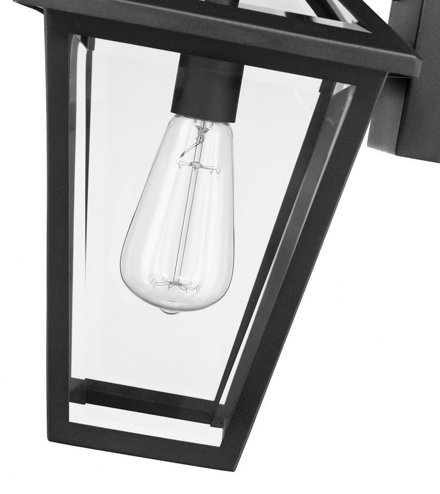 Z-Lite 579M-ORB 1-Light Outdoor Wall Sconce - Oil Rubbed Bronze Finish - Weatherproof Exterior Lighting for Porch, Patio & Entryway