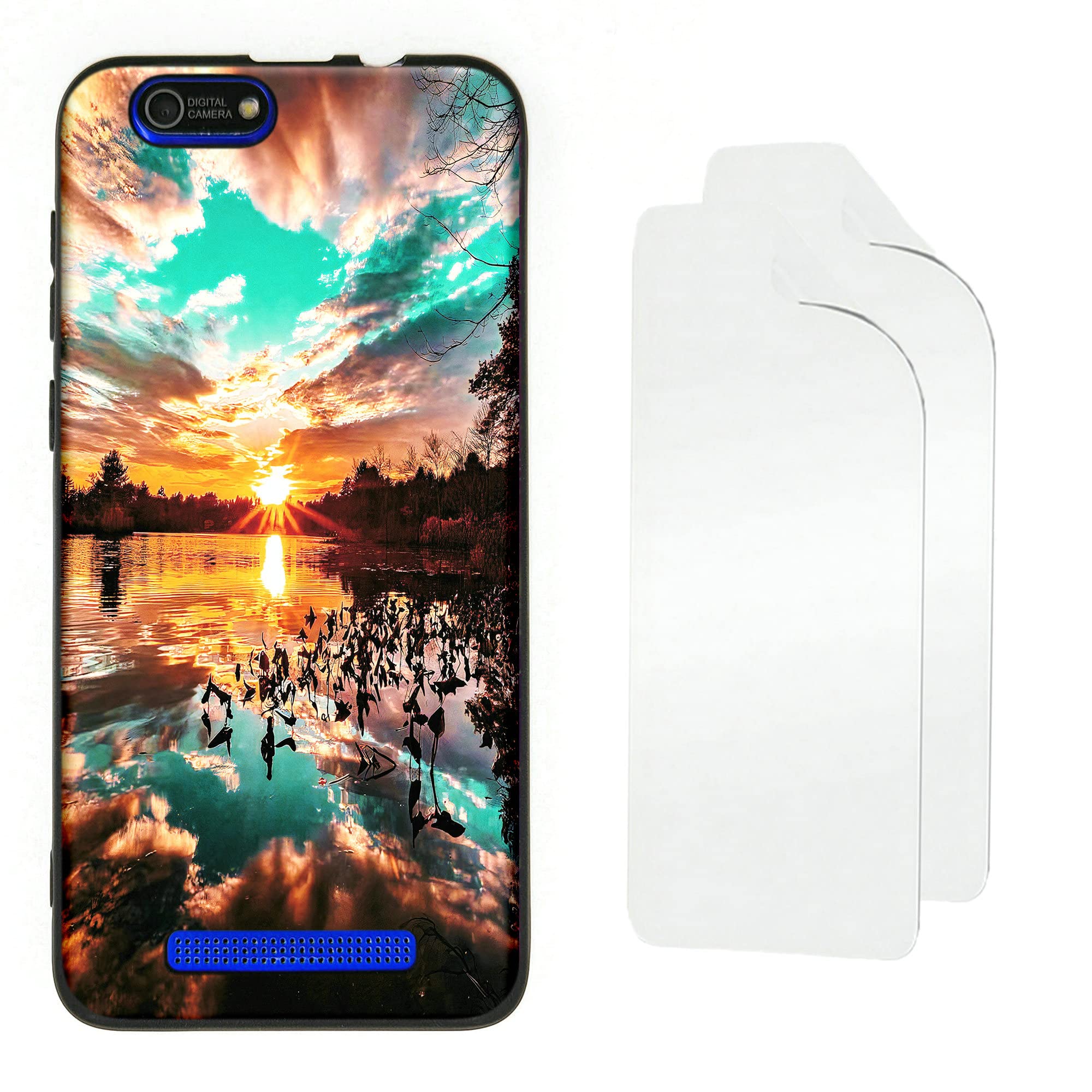 Cloud Stratus C5 Elite Phone Case with TPU Screen Protector - Shockproof Protective Cover for Cloud Mobile Stratus C5 - Perfect for Everyday Use, Travel & Outdoor Activities