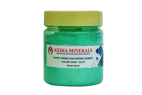 Kedia-SC-21 Super Chameleon Color Shift Pigment Powder - 10g | Epoxy Resin, Soap Making, Bath Bombs, Candle, Auto Paint, Nail Art, Eyeshadow | UV Reactive Hyper Shift Pigment for DIY Crafts & Cosmetics | Perfect for Creative Projects & Professional Use