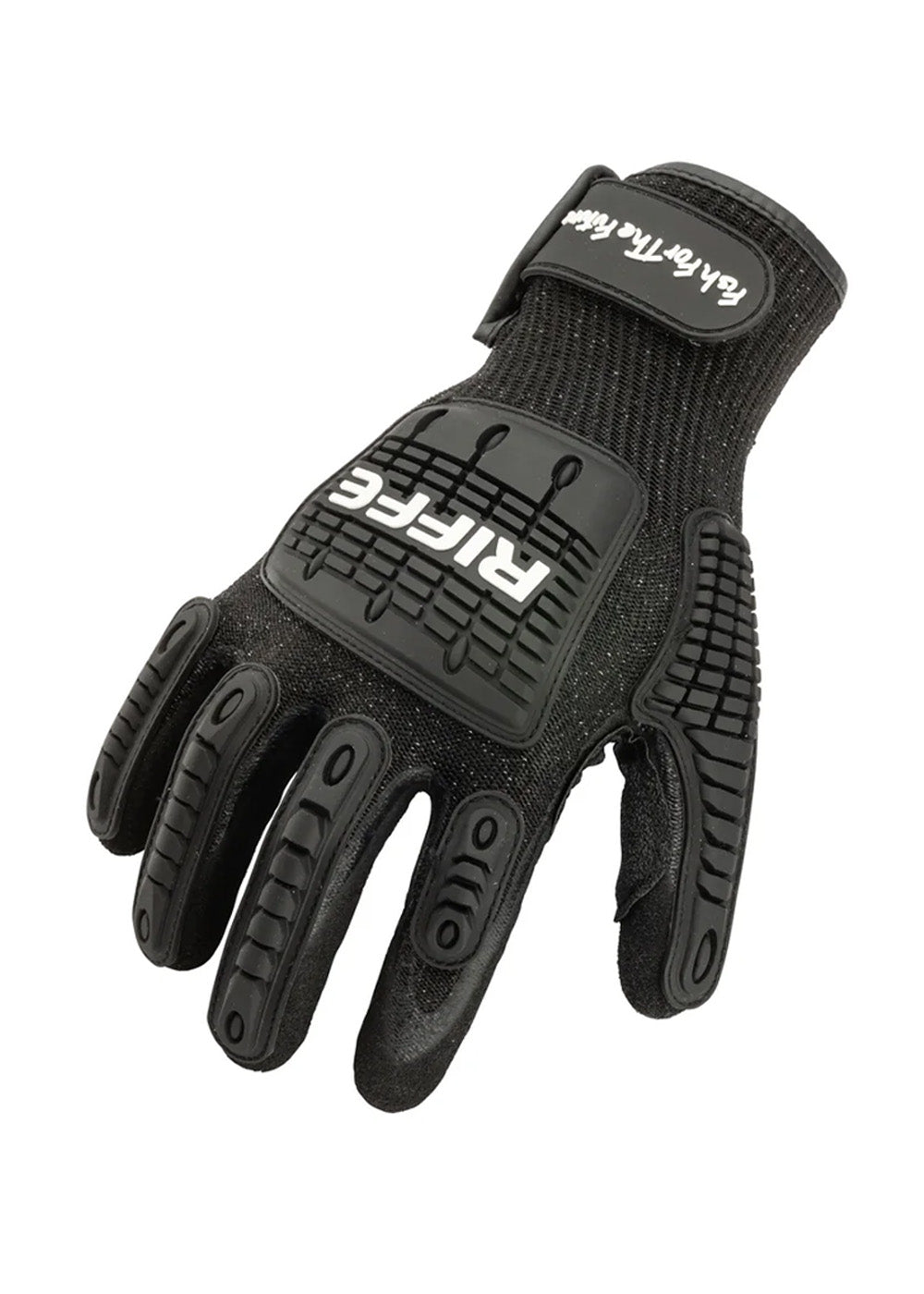 Riffe Holdfast Cut Resistant High Impact Work Gloves - Durable Safety Gloves for Construction, Woodworking & Heavy Duty Tasks