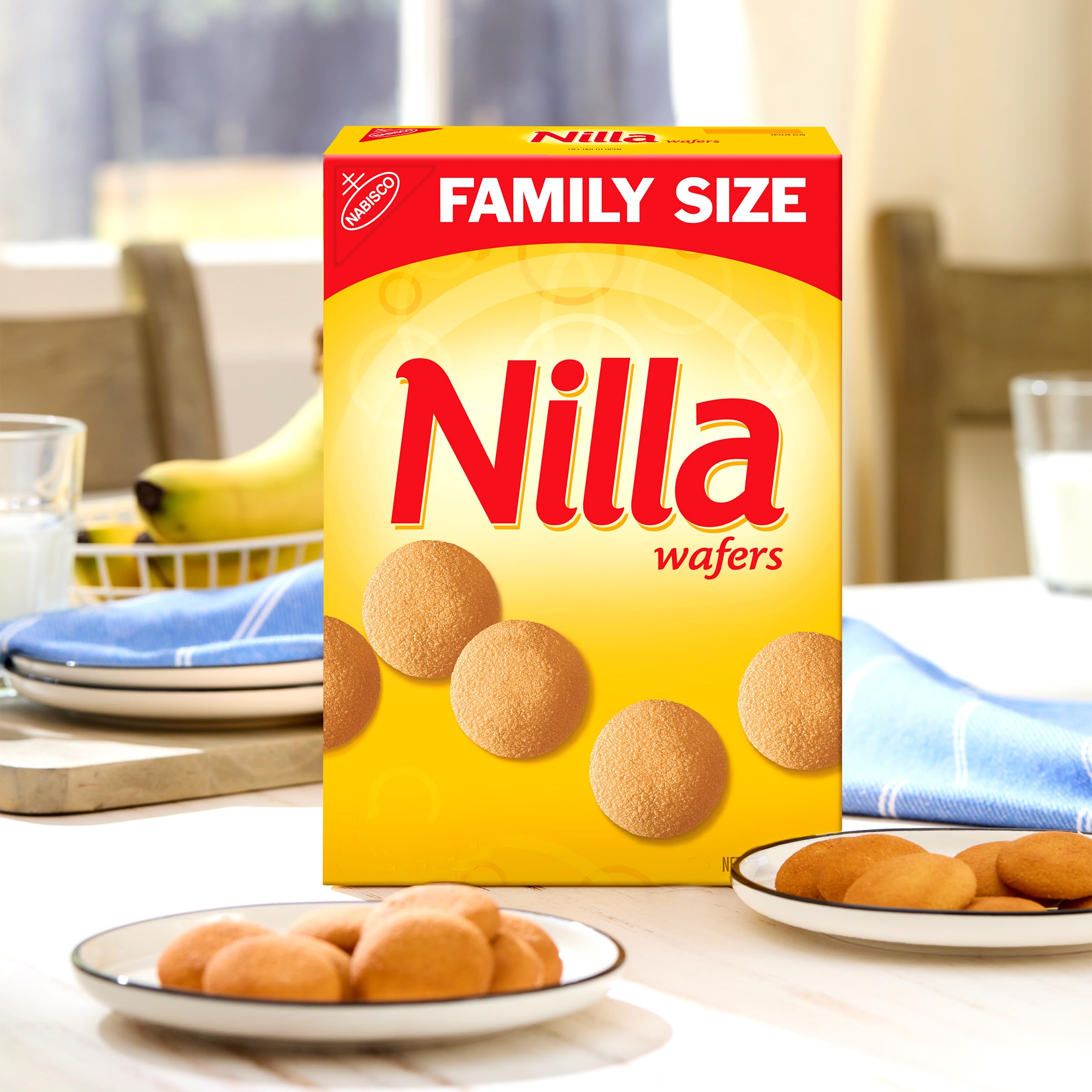 Honey Maid Graham Crackers & Nilla Wafers Cookies Variety Pack - 2 Boxes of Premium Baking Ingredients for Pies, Cheesecakes & Dessert Recipes | Perfect for Snacking, Baking & Party Platters