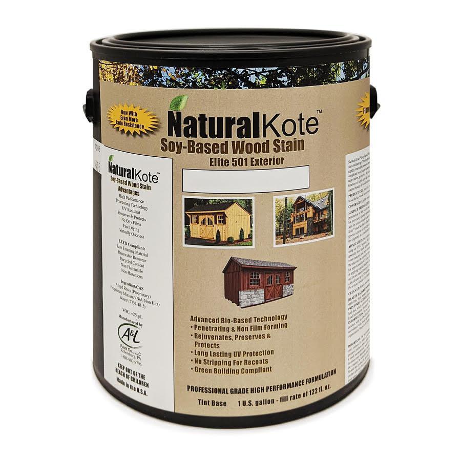 Natural Kote Soy-Based Wood Stain - Eco-Friendly, Non-Toxic Wood Finish for Furniture, Decks & DIY Projects | Perfect for Indoor/Outdoor Use