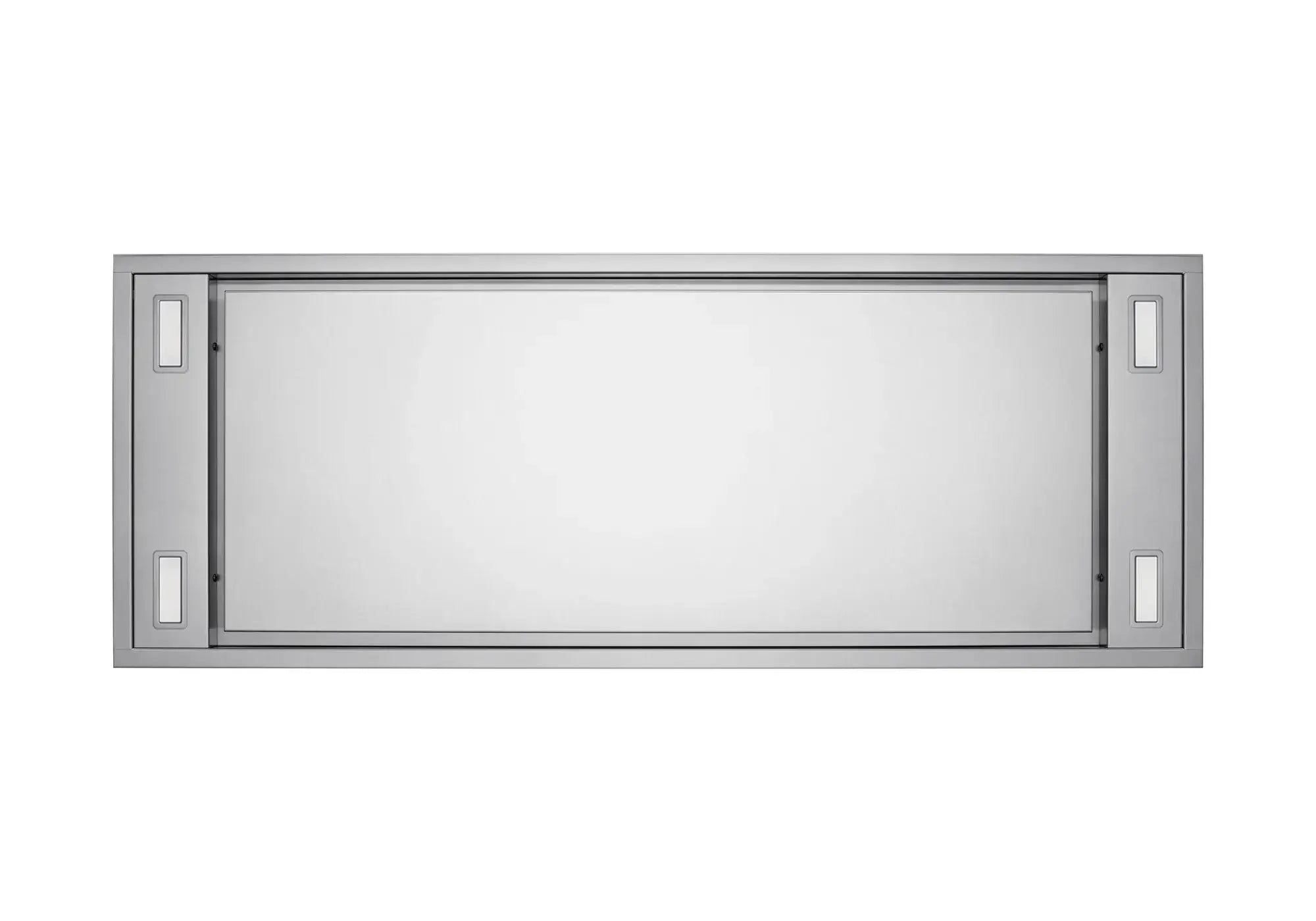 VICTORY Horizon 42 Inch 900 CFM Stainless Steel Flush Mount Ceiling Range Hood - Powerful Kitchen Ventilation for Modern Homes & Restaurants