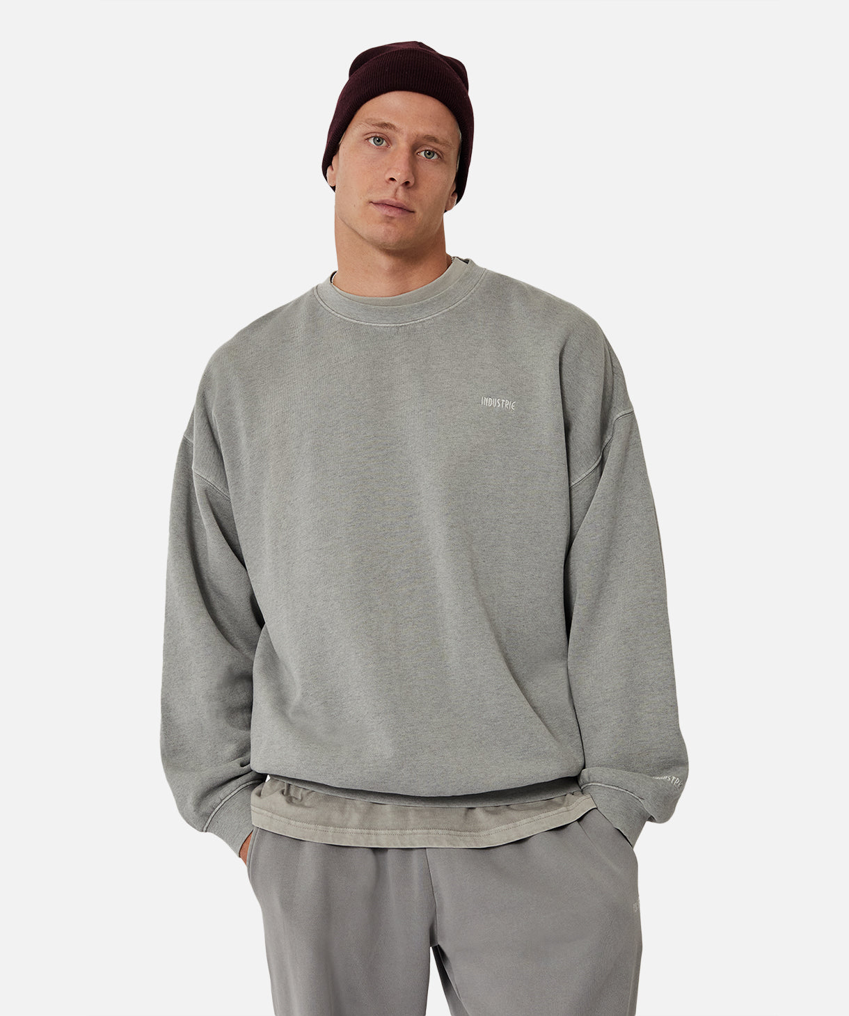 Del Sur Sweat - Soft Smoke Marle Pullover Hoodie for Men & Women | Cozy Casual Wear for Gym, Lounge & Outdoor Activities