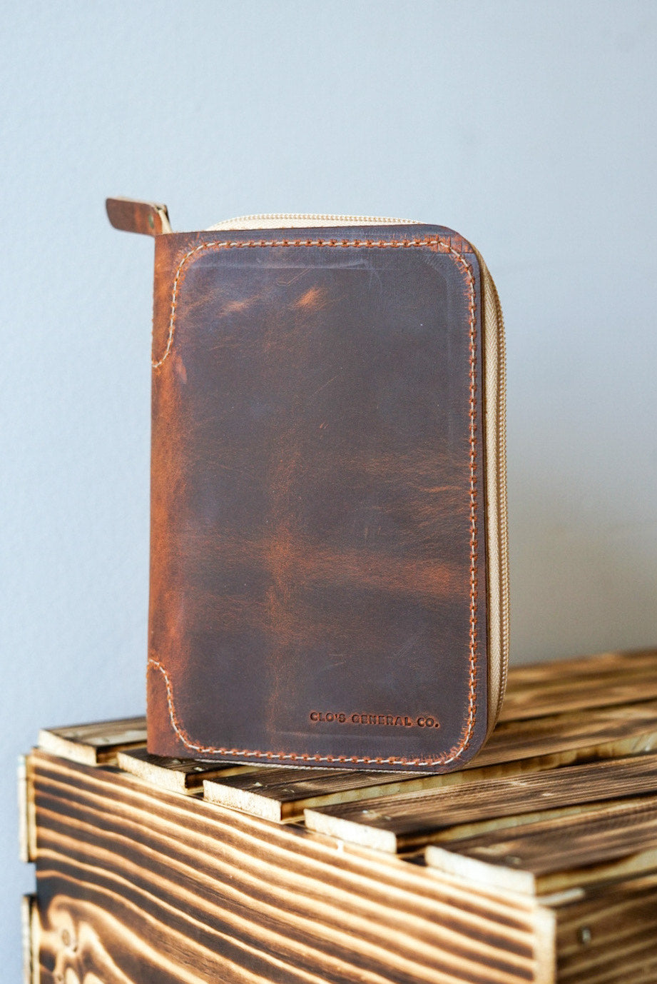 Stylish Jewelry Travel Case - Hillbilly Copper Design for Necklaces & Rings | Perfect for Vacations, Business Trips & Gift Giving