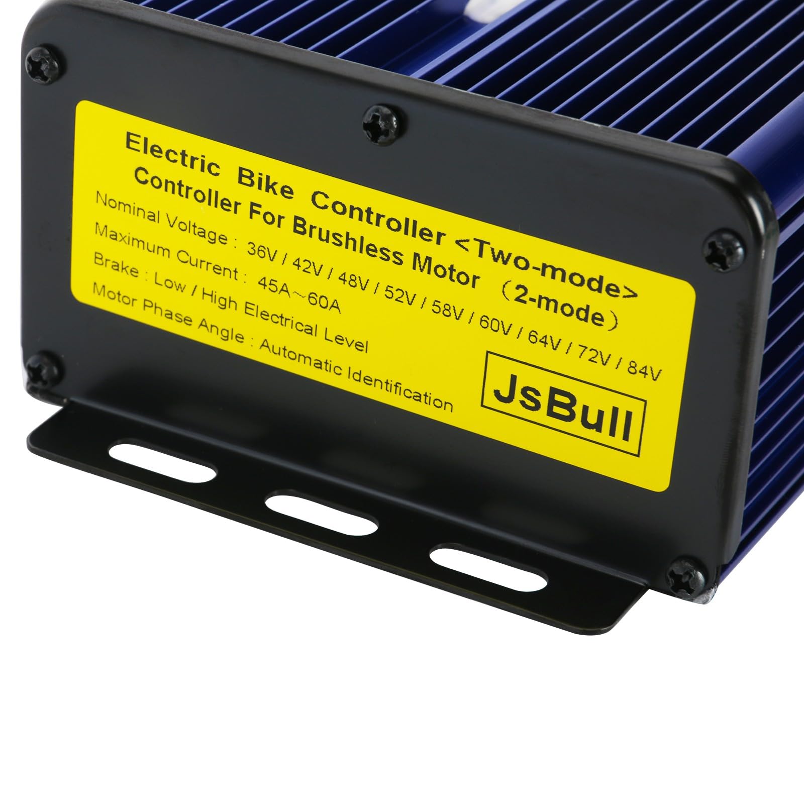 36V 48V 60V 72V 60A 350W-3000W Brushless DC Motor Controller Kit with LCD Display, Twist Throttle, Brake Lever & Power Switch - Compatible with E-Bikes, Scooters, Motorcycles, Dirt Bikes, Trikes & Golf Carts - Perfect for Commuting, Off-Road Adventures & Utility Vehicles