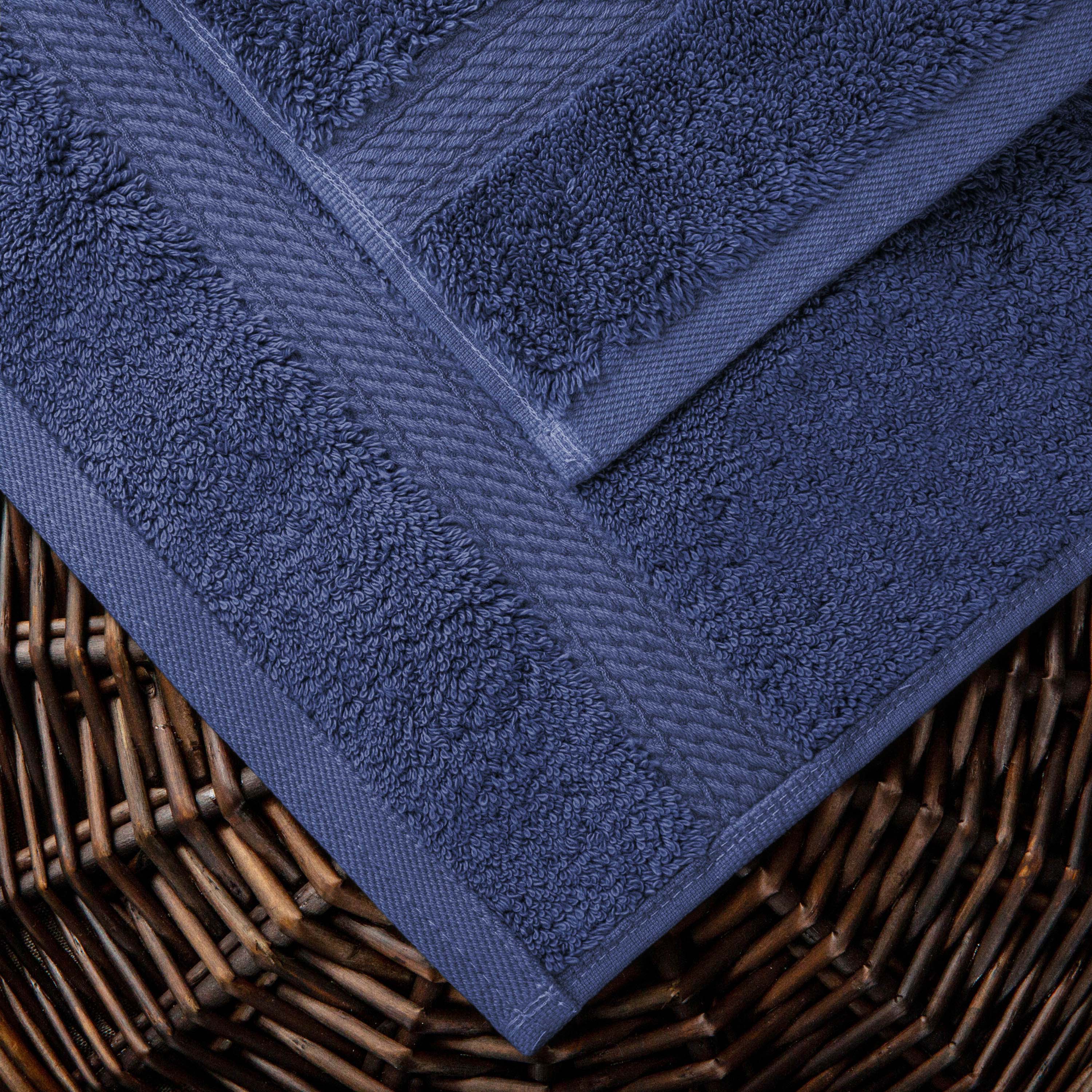 Premium Egyptian Cotton Plush Heavyweight Towel Set - 10 Piece Ultra Absorbent Luxury Bath Towels for Spa, Hotel & Home Use