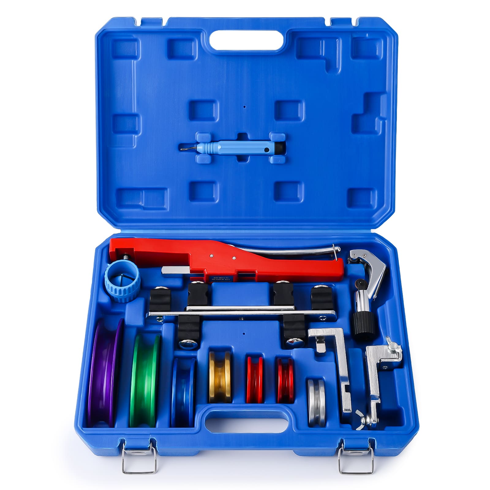 CT 999RF Pipe Tube Bender Kit - Heavy Duty Manual Tube Bending Tool for HVAC, Plumbing & Automotive Repair | Perfect for DIY Projects & Professional Use