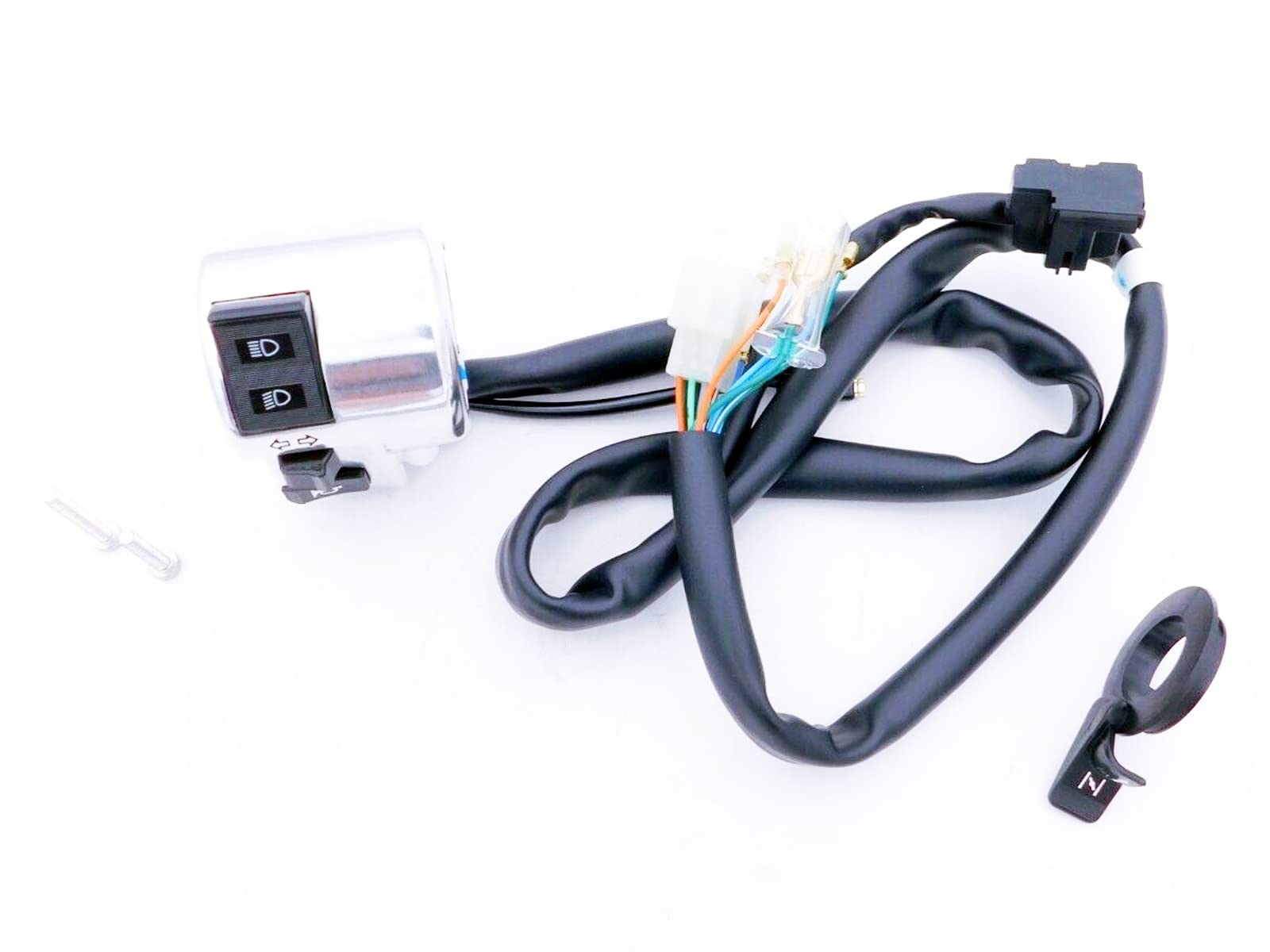 Honda Turn Signal Left Side Handlebar Switch for Shadow VT1100 1997-2007 - OEM 35020-MAH-A00 - Perfect for Motorcycle Repair & Customization