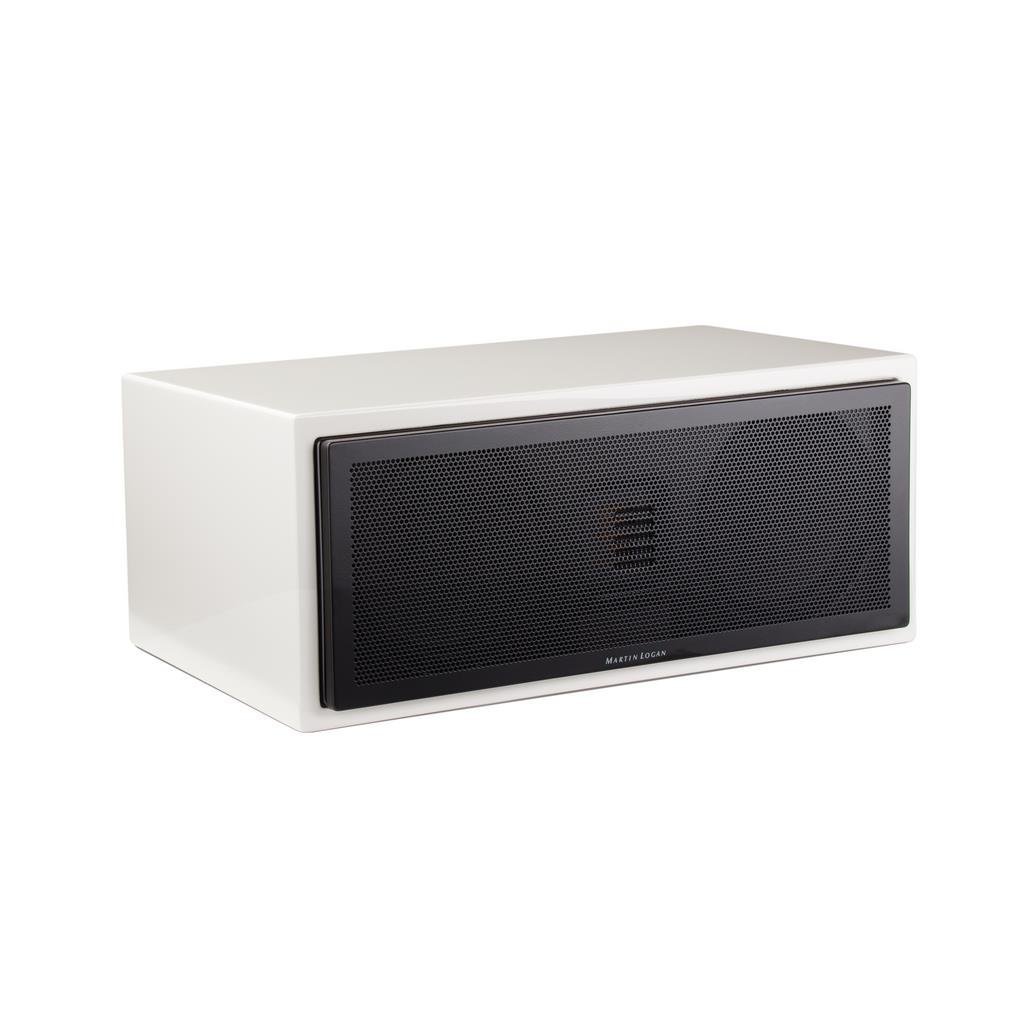MartinLogan Motion 30 Center Channel Speaker - High-Performance Home Theater Audio (Gloss White) | Perfect for Movie Nights & Music Listening in Living Rooms & Home Theaters