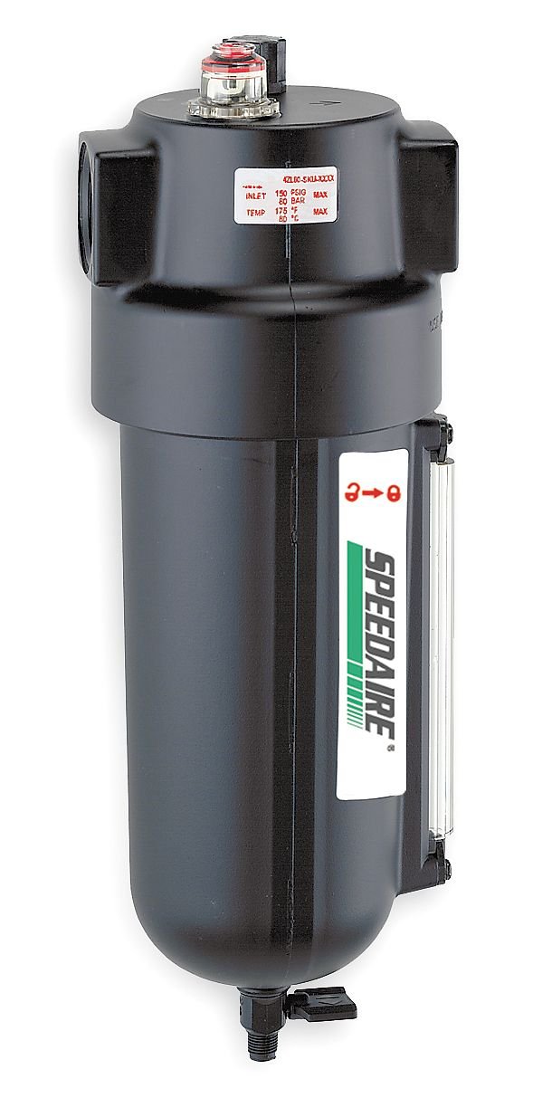 Speedaire 4ZL60 1-Inch Air Line Lubricator - 275 CFM, 250 PSI - Ideal for Industrial Pneumatic Systems & Air Tool Maintenance
