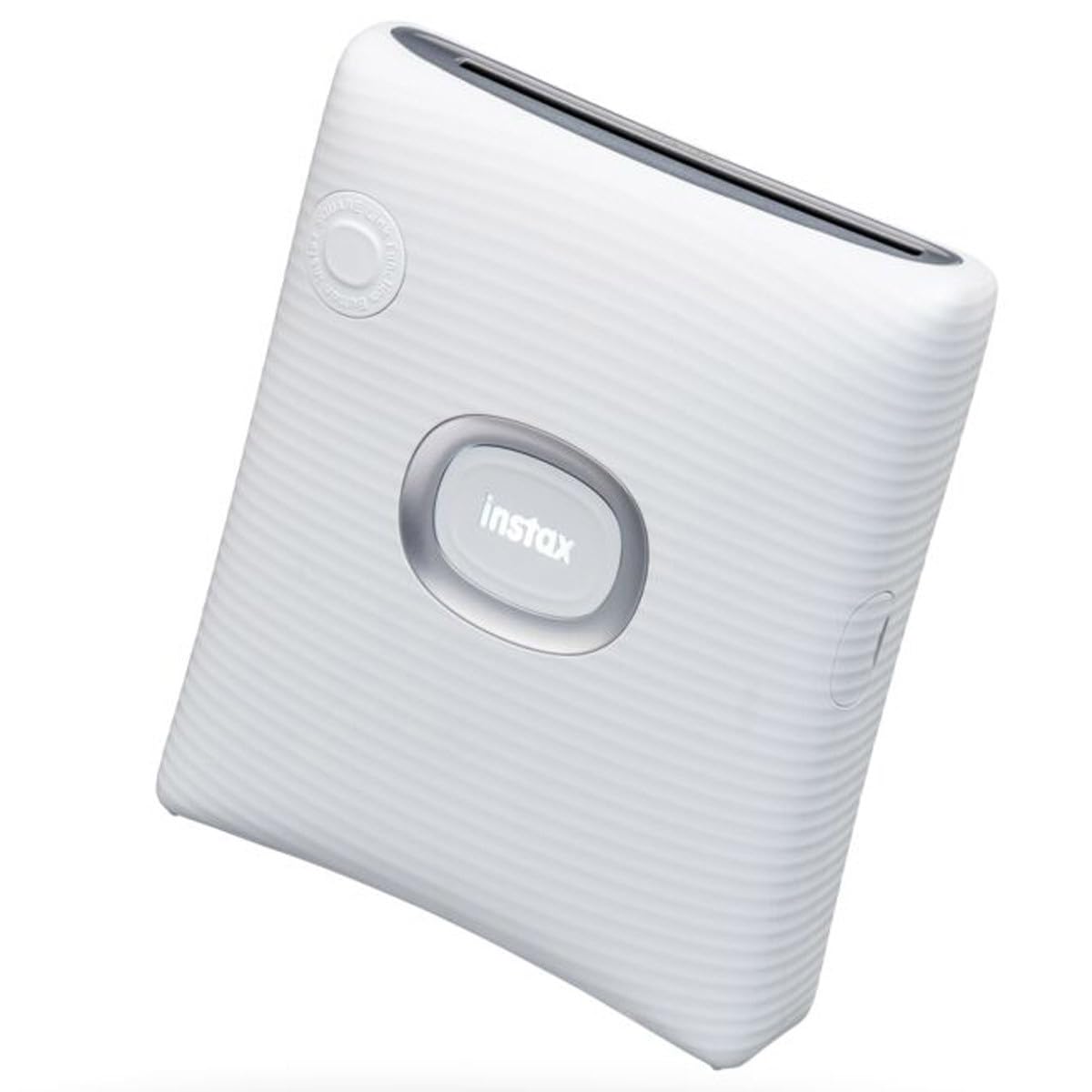Fujifilm Instax Square Link Smartphone Printer - Wireless Instant Photo Printer for iPhone & Android - Print Memories from Your Phone in Ash White - Perfect for Parties, Travel & Scrapbooking