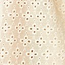 Ivory Eyelet Lace Babydoll Dress for Women - Flowy Summer Mini Dress with Ruffles & Short Sleeves | Perfect for Beach, Date Night & Vacation Outfits