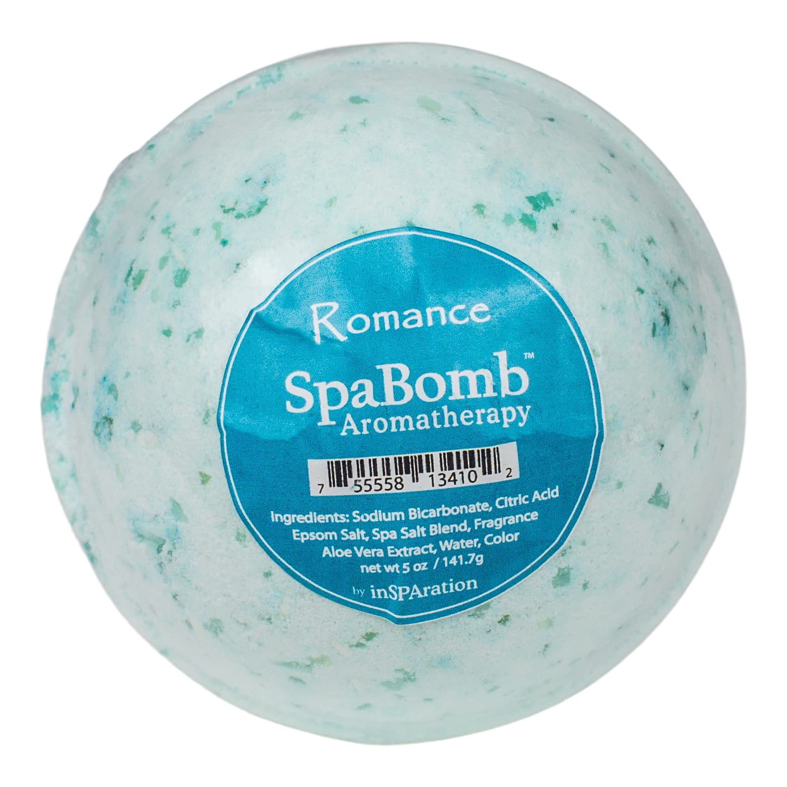 InSPAration Romance Spa Bomb Aromatherapy Bath Bomb - 5 oz for Relaxation, Stress Relief & Romantic Bath Time
