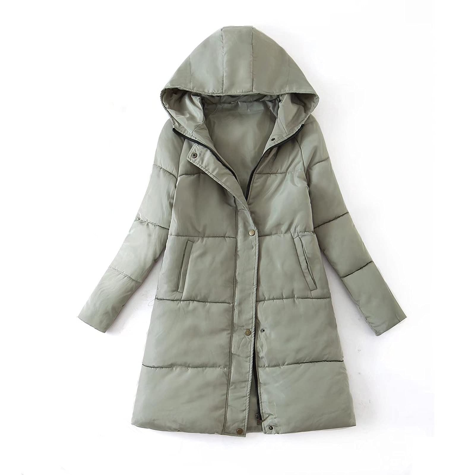 Women's Oversized Fuzzy Fleece Jacket - Open Front Hooded Cardigan Coat with Pockets | Cozy Winter Outerwear for Casual Wear & Outdoor Activities
