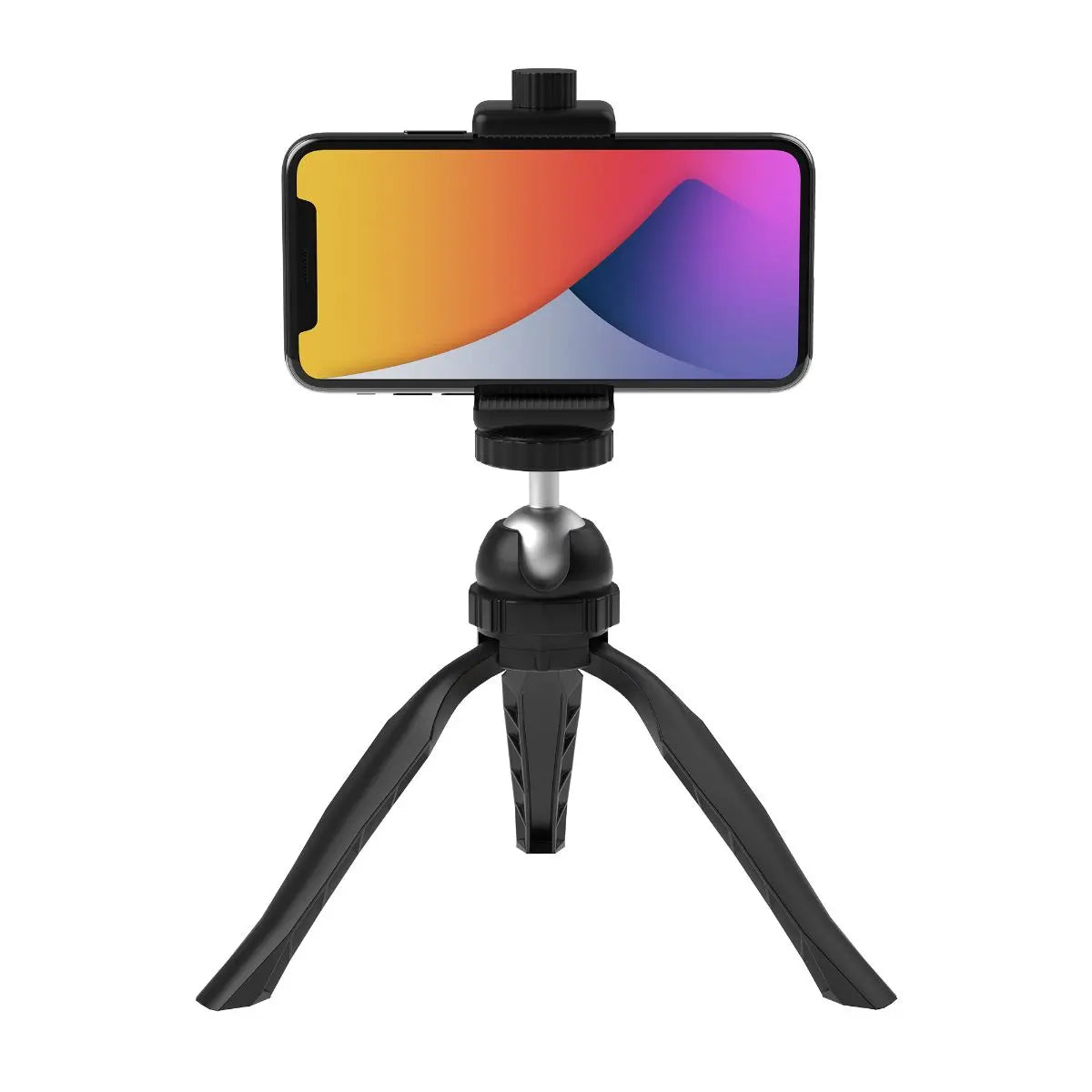 Universal Adjustable Tabletop Tripod Stand for Smartphones & Cameras - Perfect for Vlogging, Live Streaming, and Video Calls