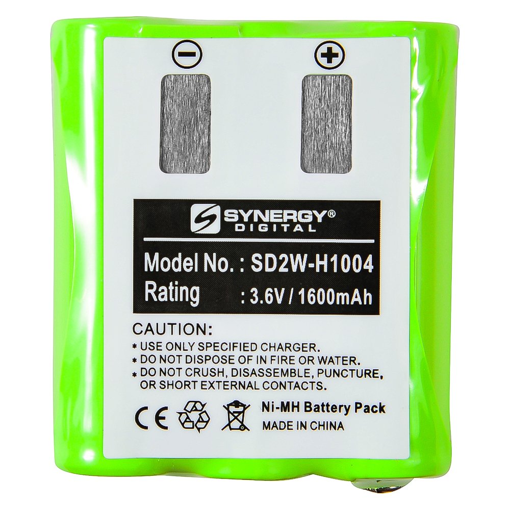 Synergy Digital 2-Way Radio Battery for Motorola T6510 - 700mAh Ni-MH Replacement Battery (Compatible with NTN9395A) | Long-Lasting Power for Construction, Security & Outdoor Communication