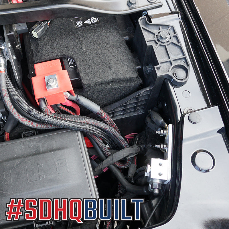 19-25 Ram 1500 SDHQ Built Billet Battery Terminal Kit - Heavy Duty Replacement for Truck & Off-Road Vehicles | Perfect for Upgrading Electrical Systems & Off-Grid Power