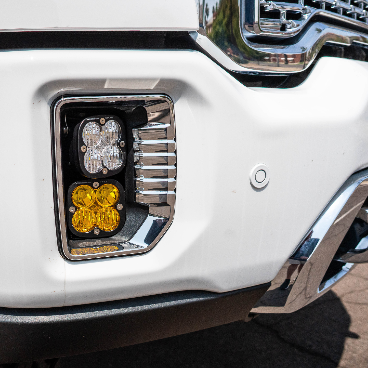2023 GMC 2500/3500 Heavy Duty SDHQ Built Dual Fog Light Kit - Off-Road Lighting for Trucks & Towing