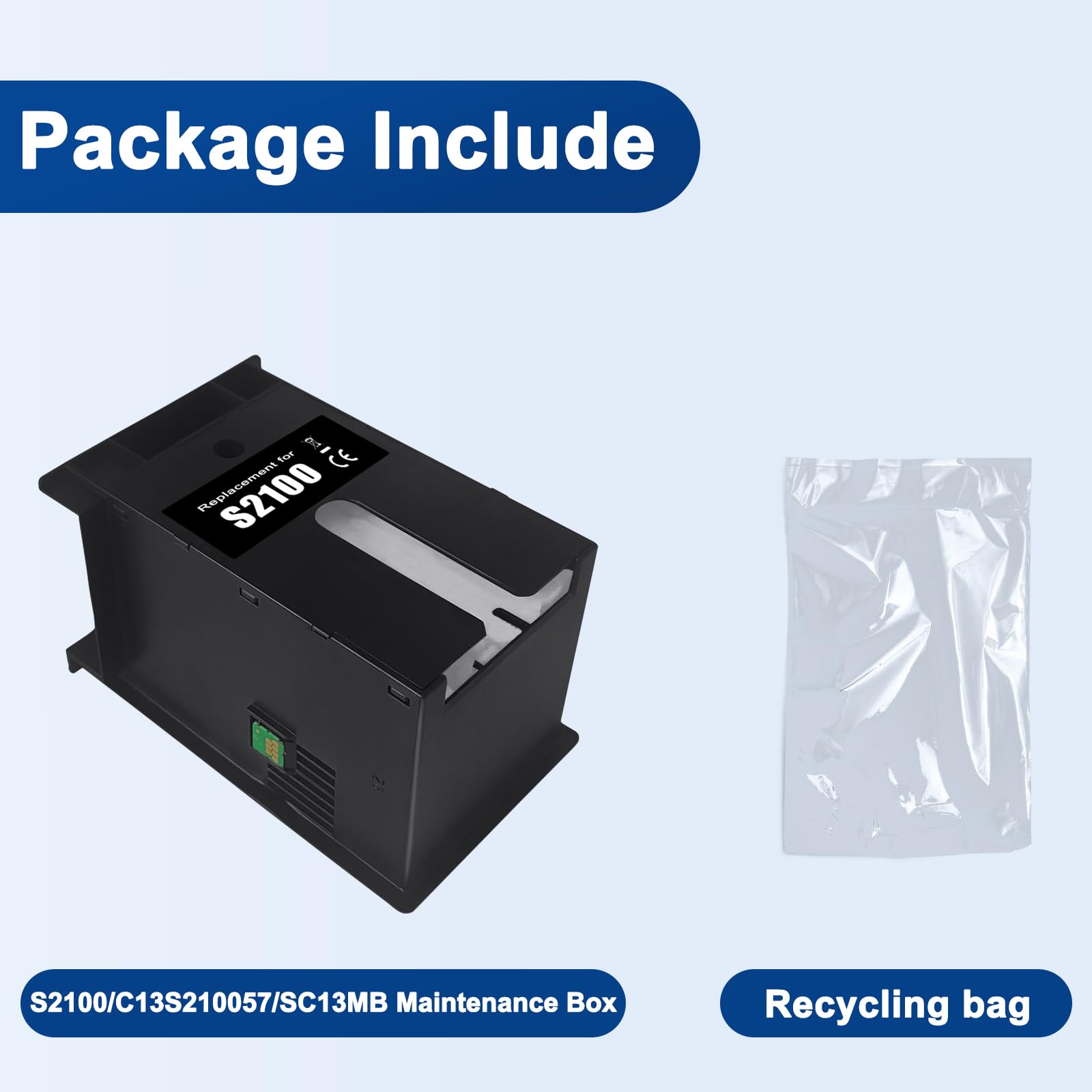 Epson SC-F570 Ink Waste Tank - Compatible with SC-F531/F560/T2100 Printers for Maintenance