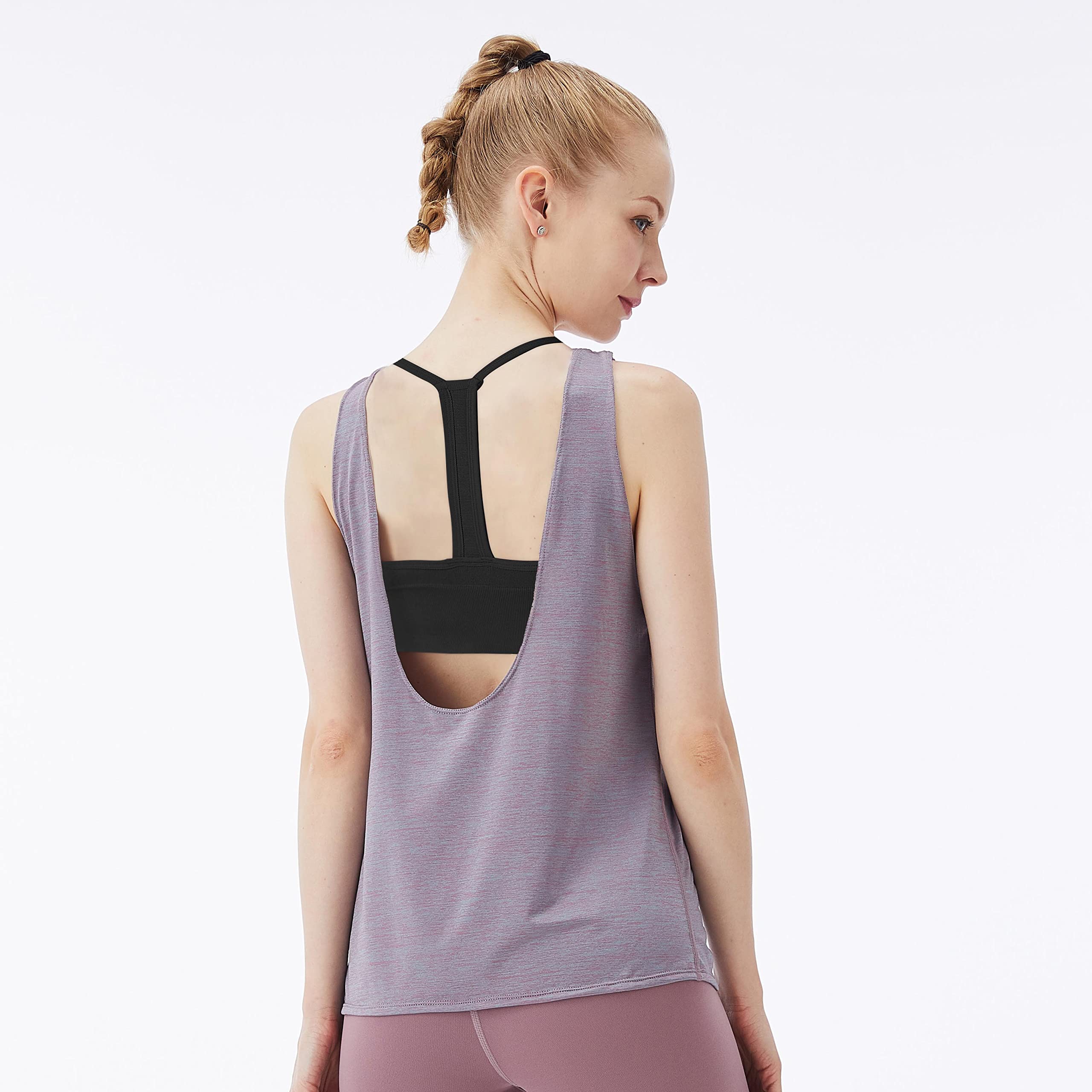 Evercute Padded Racerback Sports Bra for Yoga & Workout - Gym & Fitness Wear