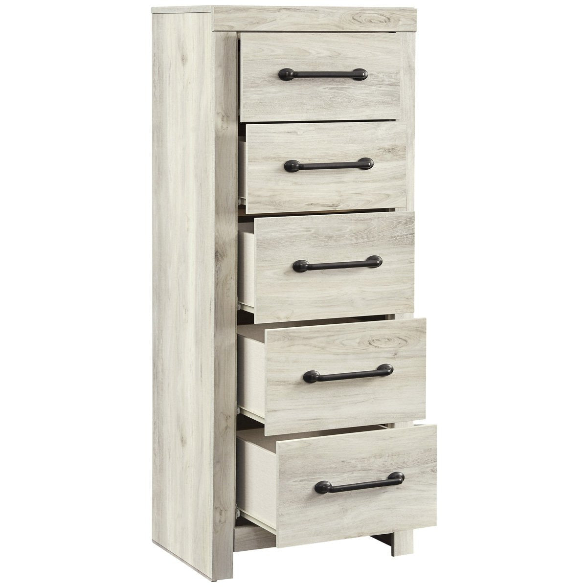 Cambeck Narrow Chest of Drawers - Compact Dresser for Small Spaces | Bedroom, Living Room, Nursery Storage Solution