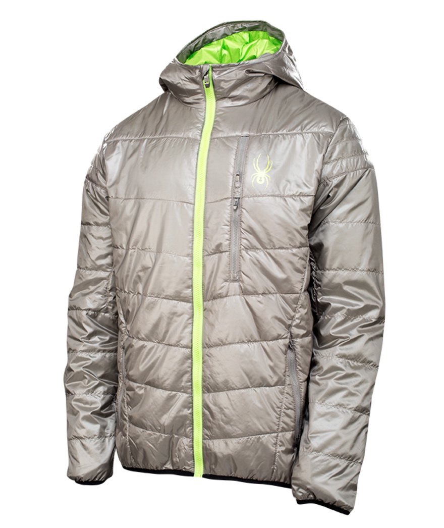 Spyder Men's Mandate Hooded Sweater - Warm Fleece Pullover for Winter, Skiing & Outdoor Activities