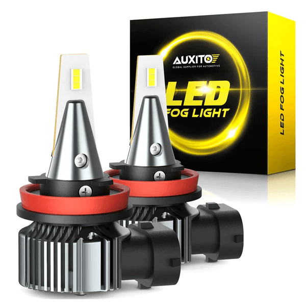 2005-2007 Ford Ranger STX H8 LED Fog Light Bulbs - 6500K Cool White - Upgrade for Better Visibility in Rain, Snow & Foggy Conditions