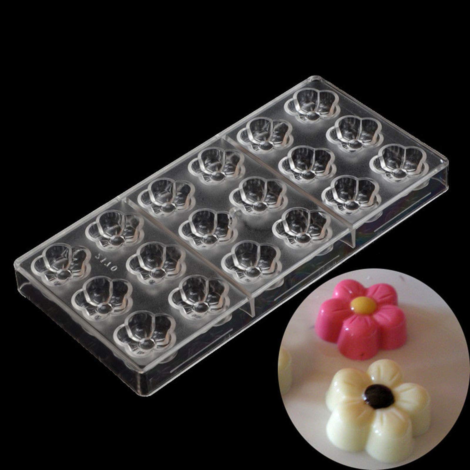 Grainrain Polycarbonate Chocolate Mold for Baking & Candy Making