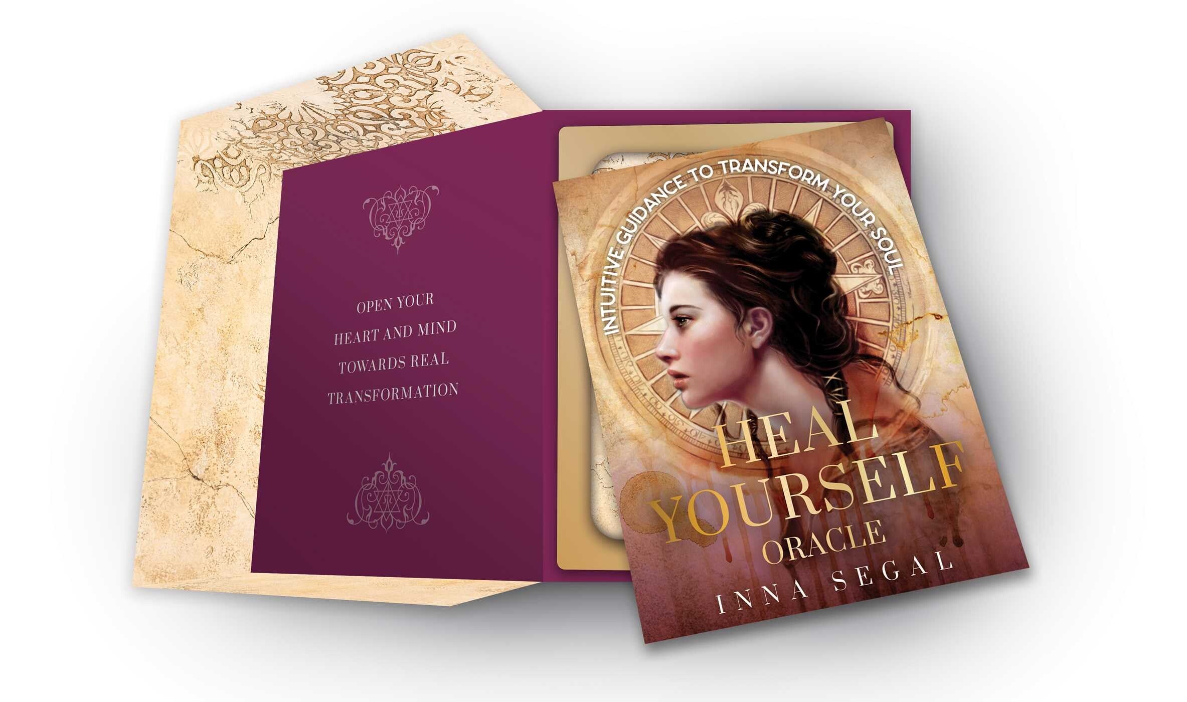 Heal Yourself Oracle Cards - Spiritual Guidance & Self-Discovery Deck for Meditation, Therapy & Personal Growth