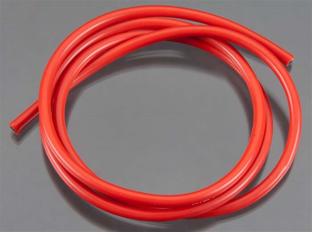 10 Gauge Wire 3 Feet Red - Heavy Duty Electrical Wire for Automotive, Marine, and Home Electrical Projects
