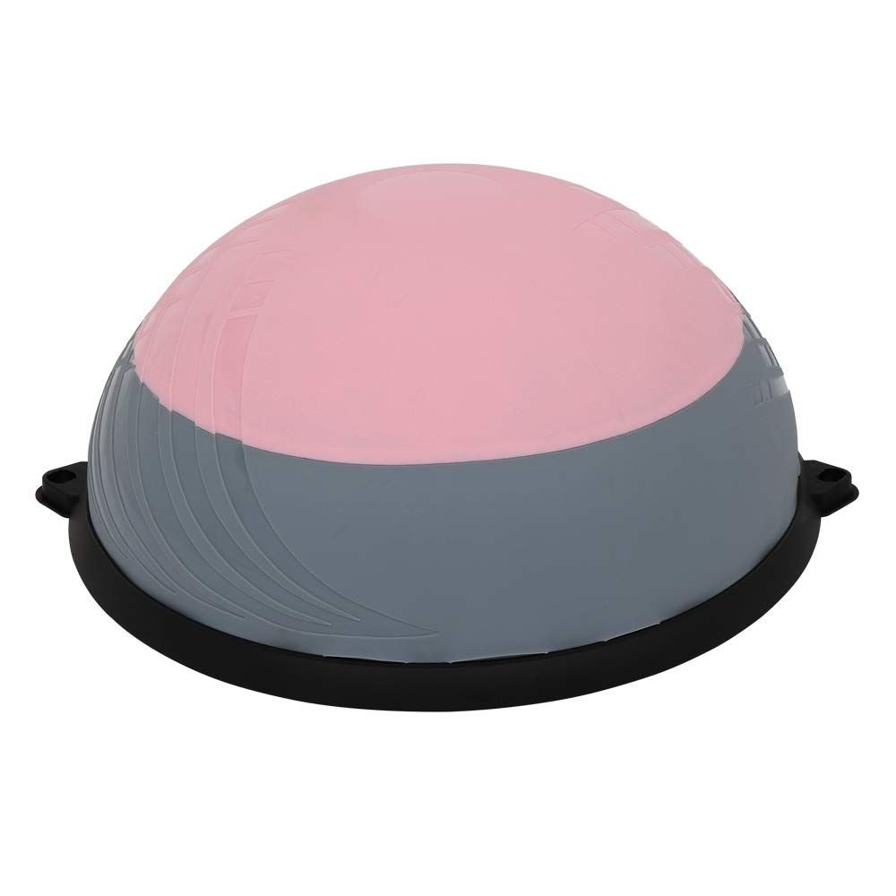 Premium Anti-Burst Yoga Ball - 75cm Exercise Stability Ball for Gym, Office & Home Workouts - Upgraded Non-Slip Powder Gray Balance Trainer - Perfect for Yoga, Pilates, Core Training & Pregnancy Fitness