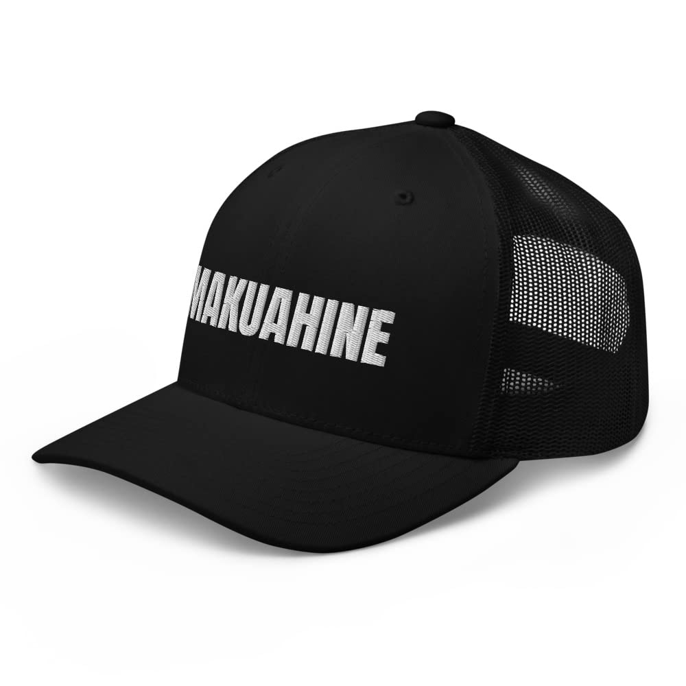 Stylish Hawaiian Snapback Trucker Hat for Women - Perfect Mother's Day Gift with 'Makuahine' (Mother in Hawaiian) Design - Great for Beach Outings, Summer Vacations & Casual Wear