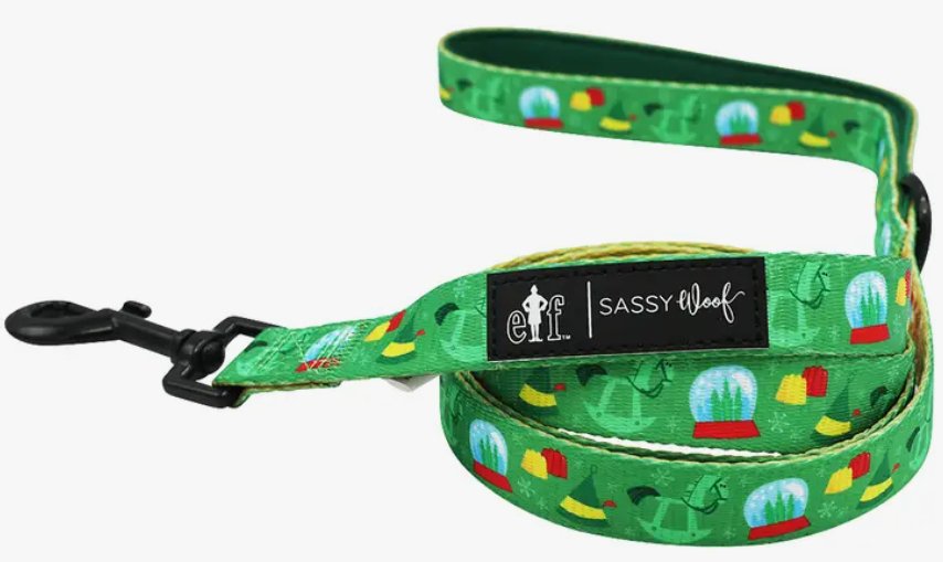 Elf Holiday Collection Adjustable Pet Harness - Festive Christmas Dog Harness for Small Medium Large Dogs - Perfect for Holiday Photos & Winter Walks
