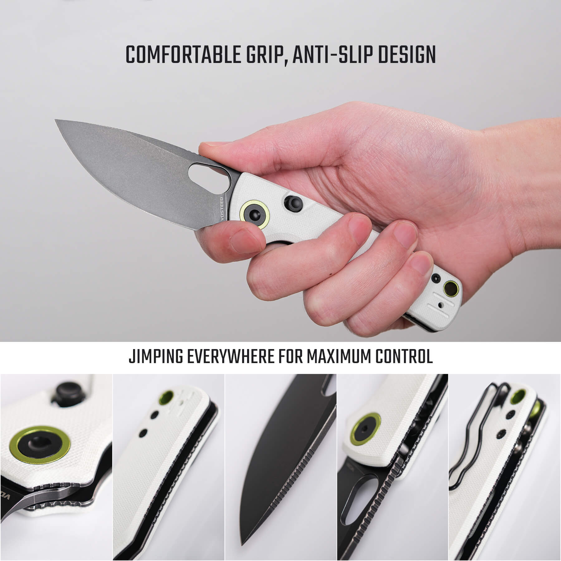 Porcupine Top Liner Lock Folding Knife - 2.99