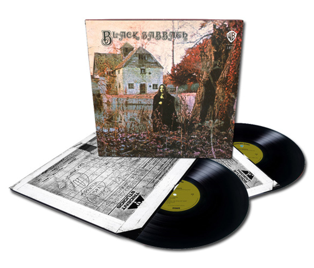 Black Sabbath - Black Sabbath (Rhino Deluxe 2LP Vinyl Record) | Limited Edition Heavy Metal Music for Collectors & Audiophiles | Perfect for Home Listening & Vinyl Enthusiasts