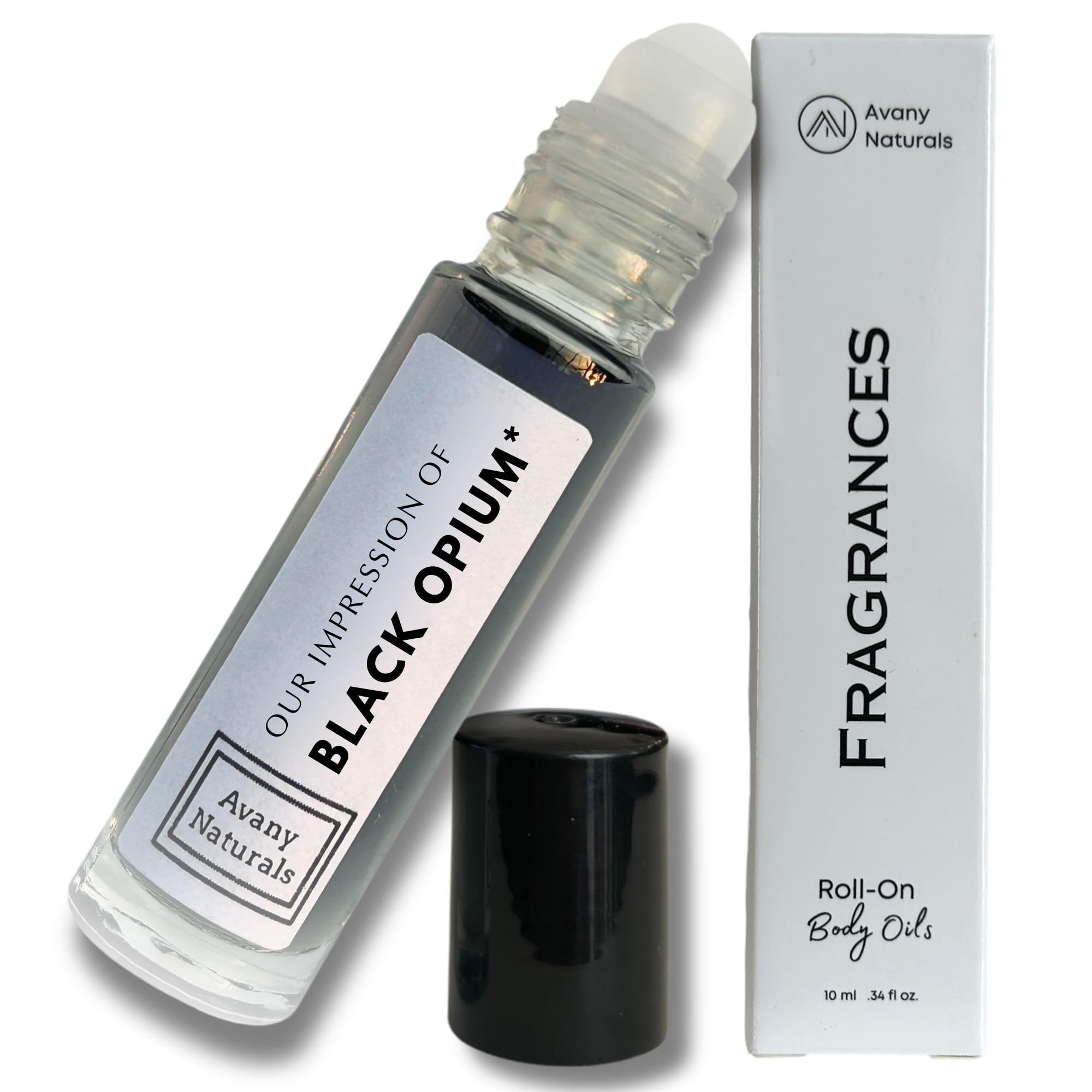 Pheromone Perfume Oil for Women - Long Lasting Fragrance Body Oil, Travel Size Toiletries & Vacation Essentials (Black Opium Inspired) - Perfect for Date Nights, Romantic Evenings & Special Occasions