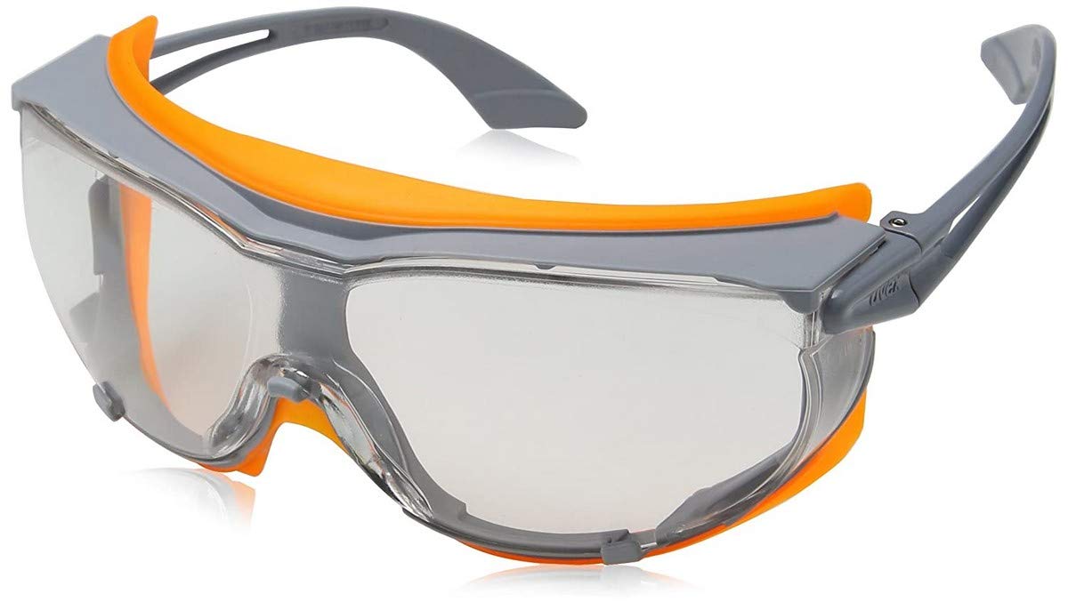 Uvex Skyguard NT Anti-Fog UV Safety Glasses - Clear Polycarbonate Lens for Construction, Lab & Outdoor Work | ANSI Z87.1 Certified Protective Eyewear