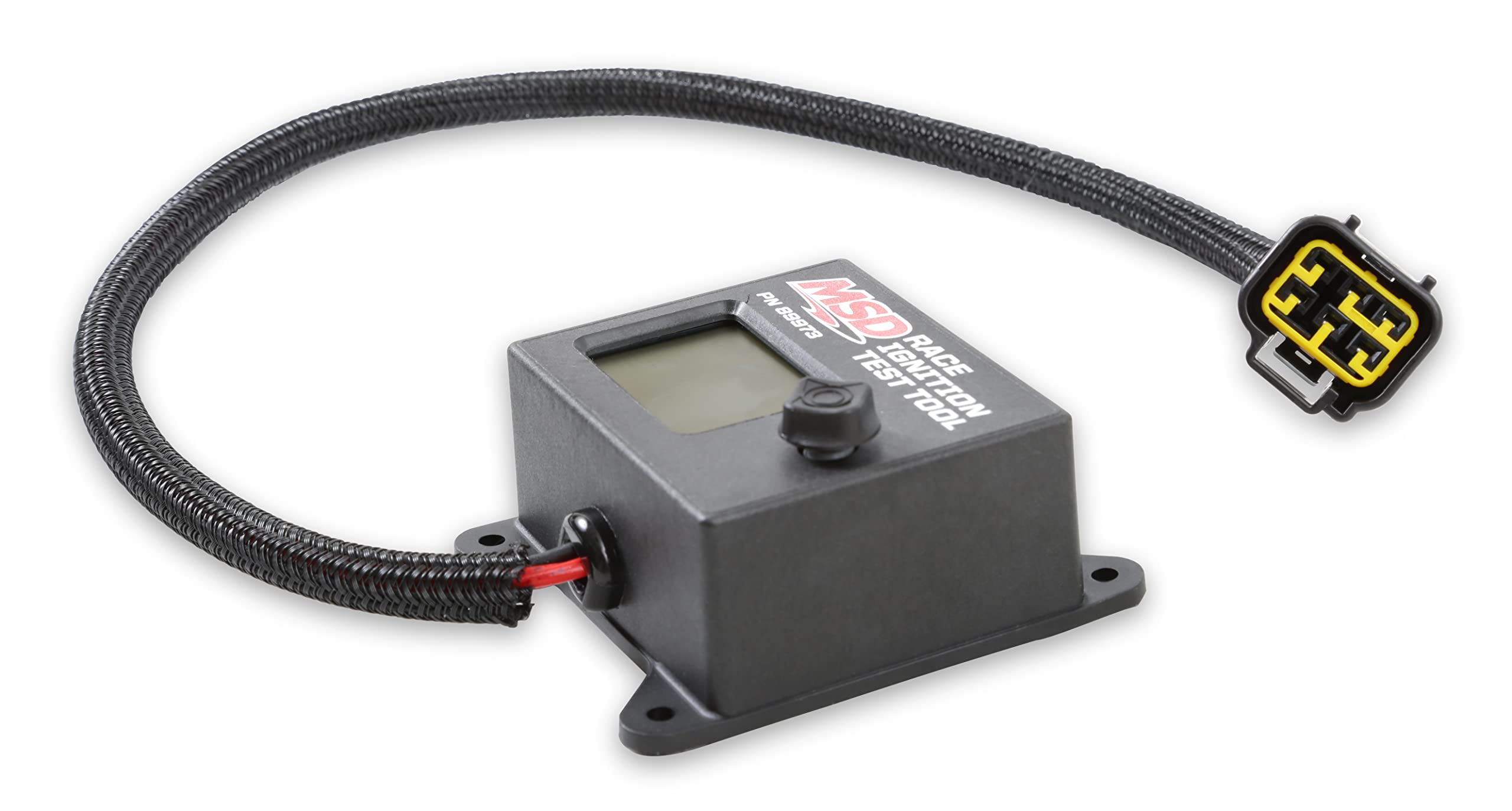 MSD 89973 Race Ignition Test Tool - High Performance Ignition Diagnostic Tester for Racing Cars & Performance Vehicles | Perfect for Track Days, Drag Racing & Engine Tuning