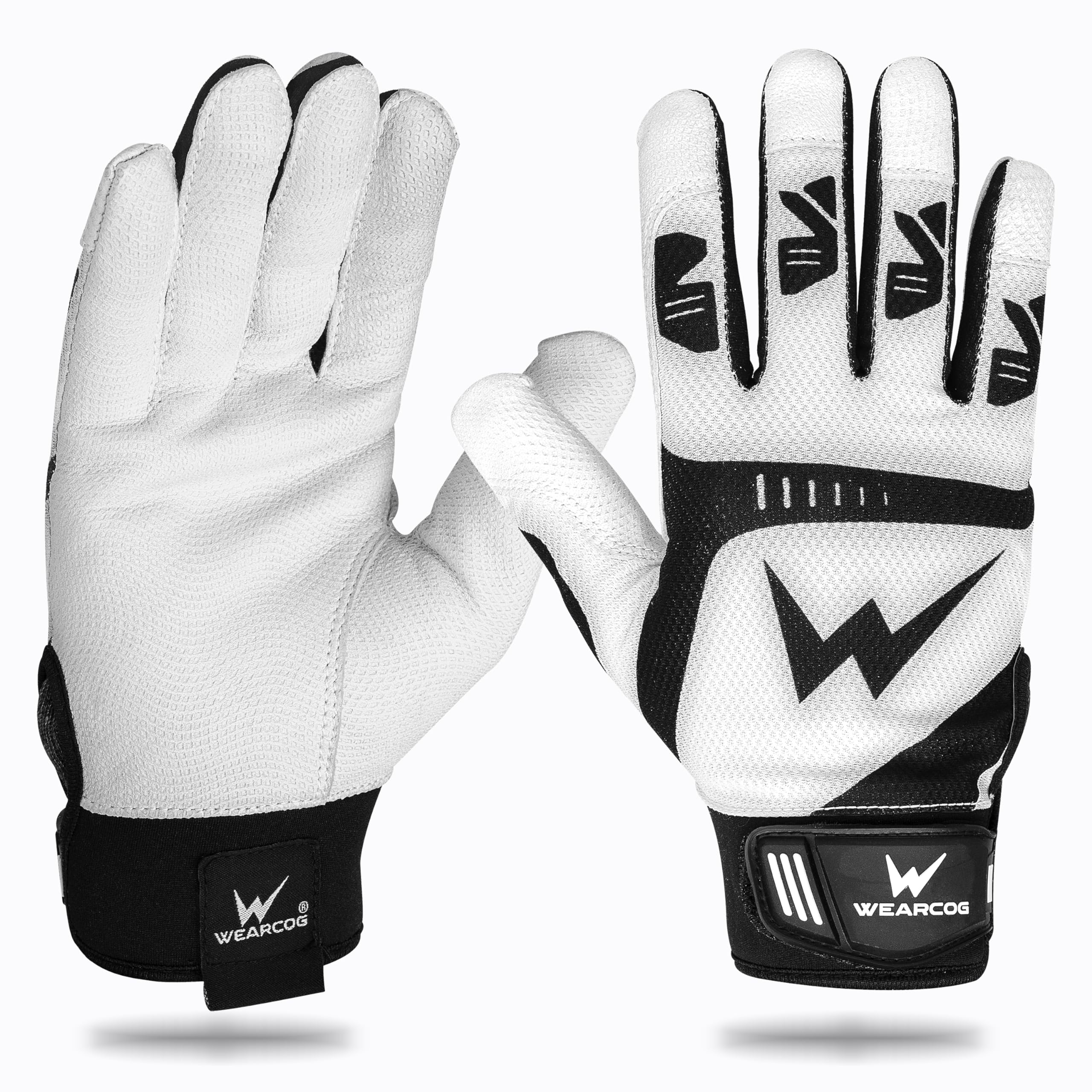 **Premium Baseball Batting Gloves - Double Wrist Protection & Strong Grip for Men & Youth - Comfortable Softball Gloves for Training & Games**    *(Use: Ideal for baseball practice, batting cages, softball games, and outdoor sports training.)*