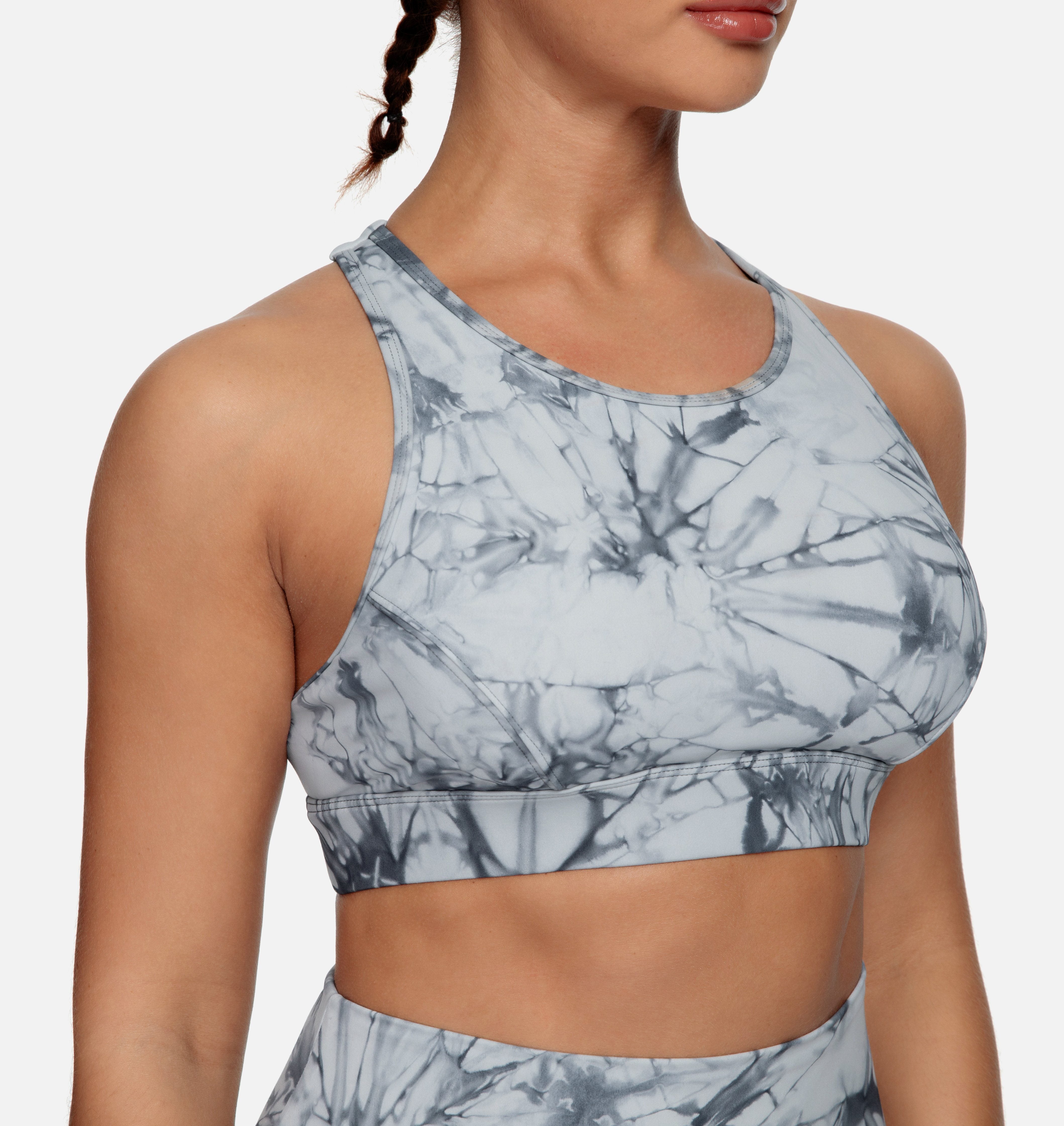 Support Phone Back Pockets Sports Bra 70927 - Comfortable Workout Top with Secure Storage for Running, Yoga & Gym