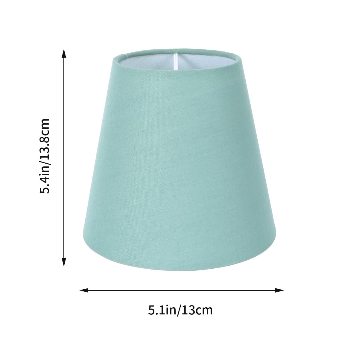 Uonlytech Clip-On Barrel Cloth Lamp Shade – 5x5x3 Inch Fabric Lampshade Cover for Table Lamps, Chandeliers, Wall Lights & Floor Lamps – Perfect for Candelabra & Candle Bulbs – Ideal for Living Room, Bedroom & Office Lighting Decor