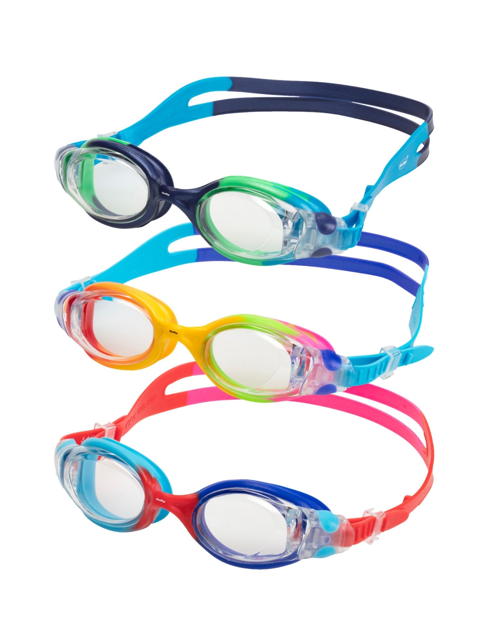 Junior Match Swim Goggles for Kids - Anti-Fog UV Protection Swimming Goggles - Perfect for Swim Lessons, Pool Training & Competitive Swimming