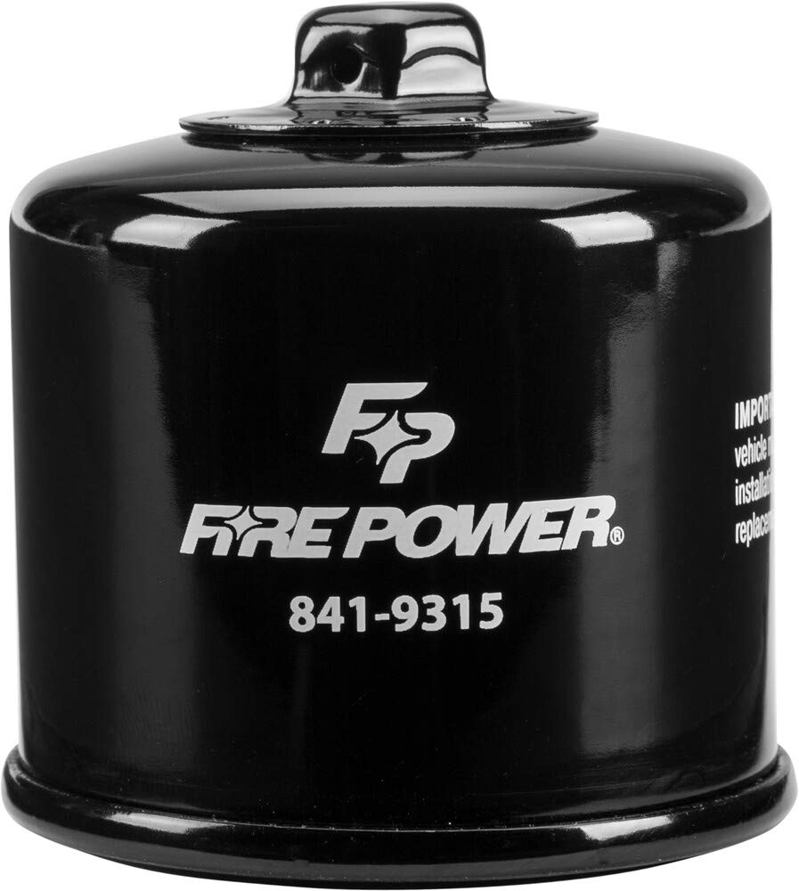 High-Performance Fire Power Oil Filter Compatible with Kawasaki VN800E Vulcan 800 Drifter 2003-2006 - Perfect for Motorcycle Maintenance & Engine Protection